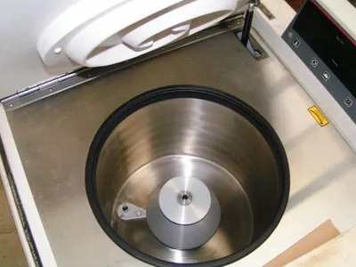 IEC B-22M Floor Model lab centrifuge.
