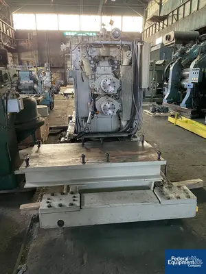 USED Berstorff 1,610 MM (63") Berstorff Vertical Two Roll Calander Sheet Stack