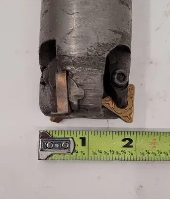 USED SQUARE D 11 INCH SHOULDER SQUARE END MILL
