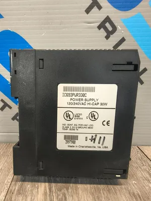 Used GE FANUC IC693PWR330C Power Supplies South Carolina US | ESS Industrial Equipment Sales #1275318