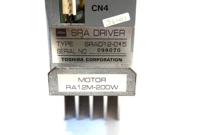 USED TOSHIBA SRAD12-015 SRA DRIVER POWER MODULE SRAD12015