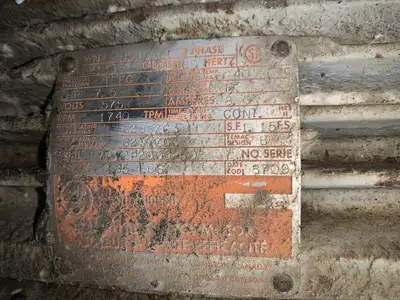 Stainless Steel Tank w/ Two 7-1/2 hp Pumps