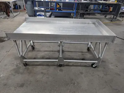 Used Stainless Steel Heavy Duty Dough Table