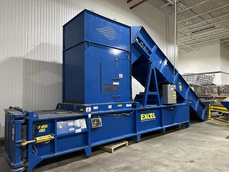 Used EXCEL EX63F FULL EJECT CLOSED DOOR BALER Balers Ohio US | Black River Trading #1059789