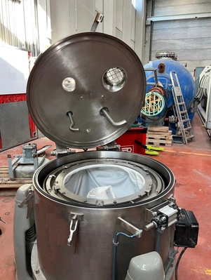 Comi-Condor SCA-700 ATEX perforate basket centrifuge, 316L SS.