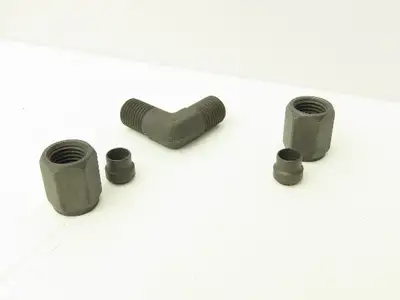 Enerpac FZ2014 Elbow High Pressure Fitting Tube End 5000 psi 1/4" NPT Lot of 6