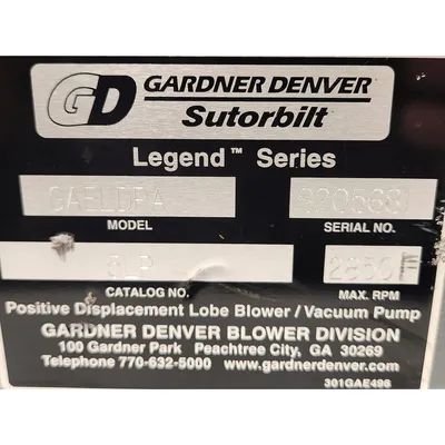 NEW GARDNER DENVER GAELDPA