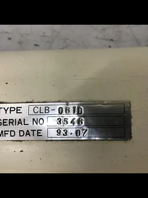 USED TOKKO KOGYO CLB-0610