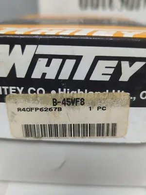 New | in-Stock WHITEY B-45VF8 Pump & Valve Parts Ohio US | Surplus Asset Holdings #1239096