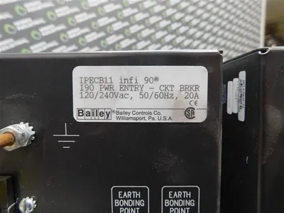 ABB Bailey IPCHS01 Power Module Chassis with IPFCH01,IPECB11,IPFAN11 Used