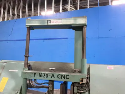 Used W.F. WELLS INC F1620A CNC Horizontal Dual Column Band Saws Ohio US | HGR 24 #1345240
