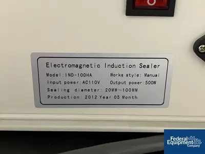 USED Jones Technologies Jones Technologies Induction Sealer, IND-100HA