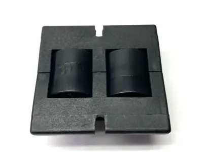 USED BOSCH REXROTH ROLLER ELEMENT CS: RE 2; 0B FLAT BLACK LOT OF 7