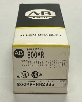 New | in-Stock ALLEN-BRADLEY 800MR-HH2BBS Miscellaneous Equipment (Electrical & Power) | Surplus Asset Holdings #1194420