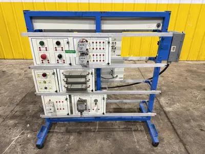 AMATROL MODEL #85-MT5 MOTOR CONTROL SYSTEM TRAINING & TESTING STAND: YOBRO #24916