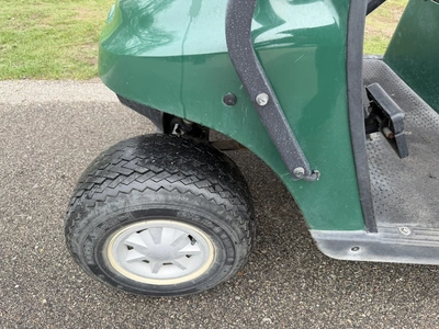 (1) 2015 E-Z-Go golf cart with a Kawasaki gas engine, includes club and ball washer, does not includ...