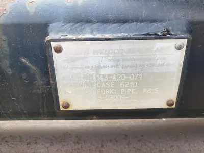 USED WELDCO BEALES MFG PG15