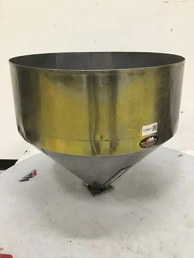 USED METAL FABRICATOR HOPPER