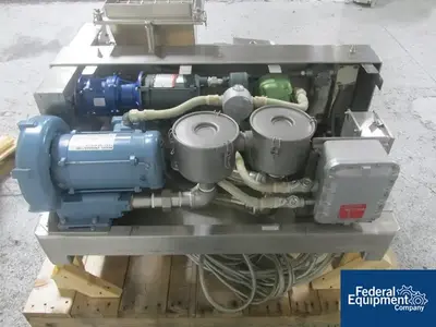 USED Fitzpatrick Fitzpatrick D6A Fitzmill, Containment, Screw Feed, S/S