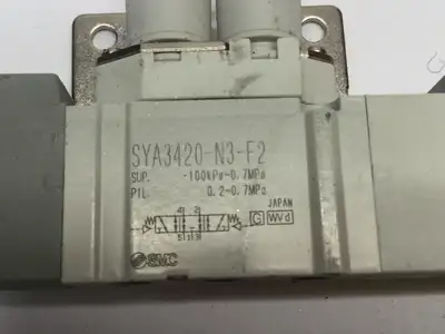 USED SMC SOLENOID VALVE -100KPA-0.7MPA