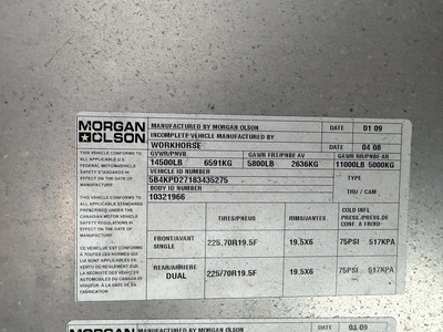 Used 2008 WORKHORSE ROUTE STAR DELIVERY TRUCK Box trucks Ohio US | Miedema Asset Management Group #1709421