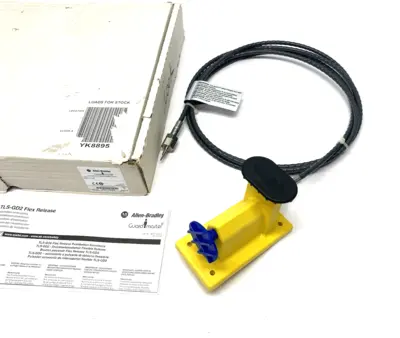 USED ALLEN-BRADLEY SER. A GUARDMASTER TLS-GD2 FLEXIBLE RELEASE CABLE 3M