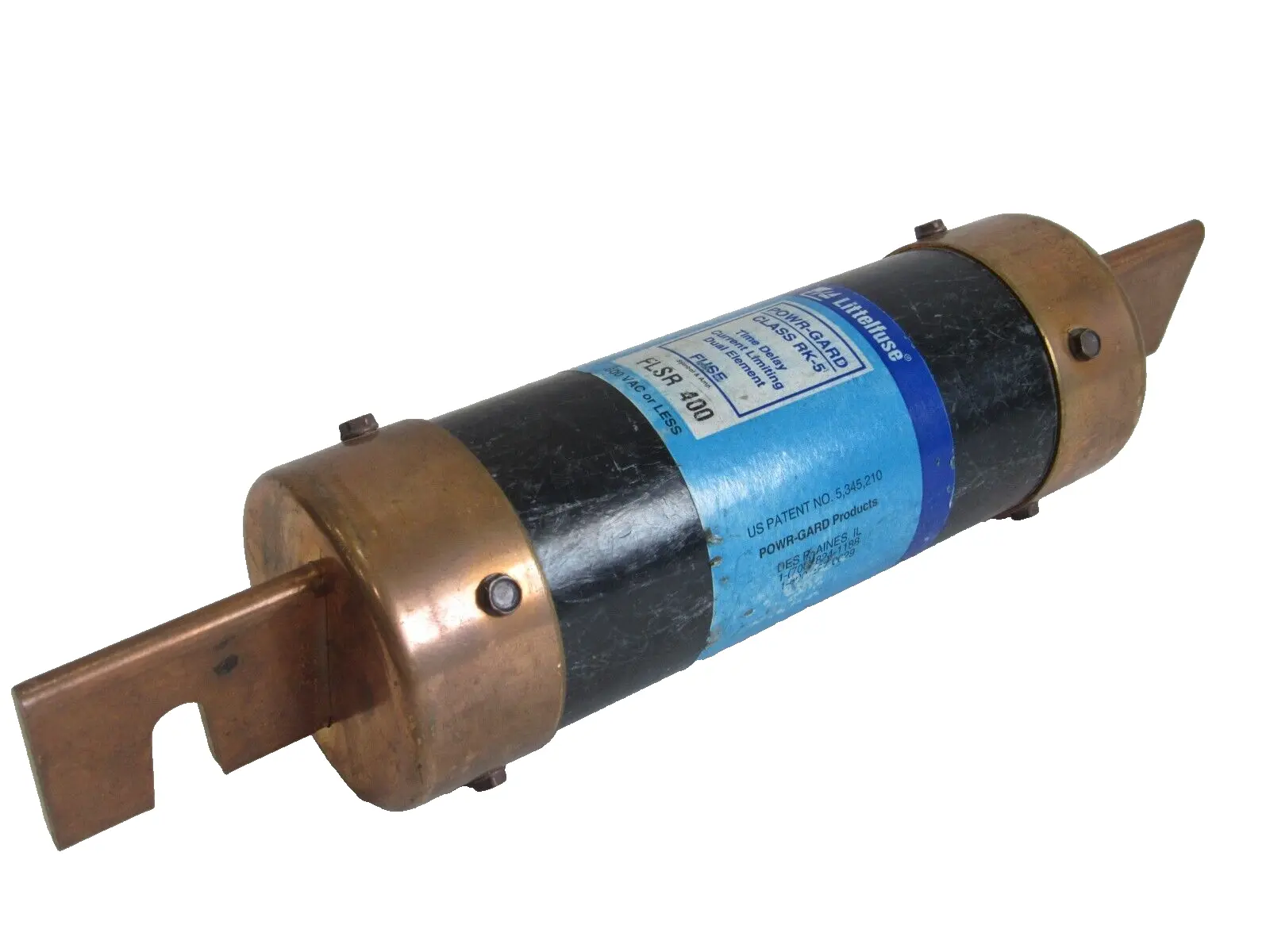 NEW LITTELFUSE FLSR 400 TIME DELAY FUSE CLASS RK5 FLSR400