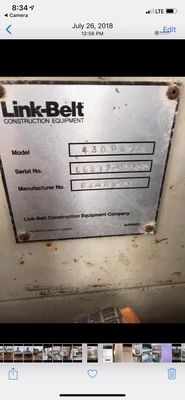 Used LINK-BELT 4300 Crawler Excavators Tennessee US | Moore Equipment #1517245