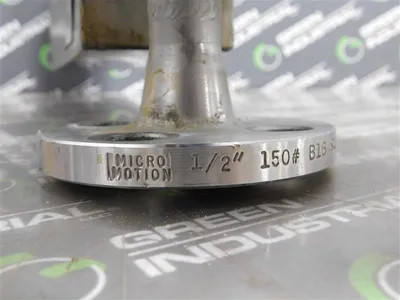 Micro Motion DS040S113 Mass Flow Sensor 1/2" 150# 05793 Meter Factor Used