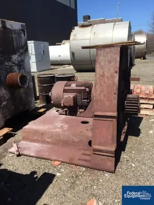 USED Paul O. Abbe 6’ x 8’ Paul Abbe Ball Mill, C/S, Jacketed, 100 HP