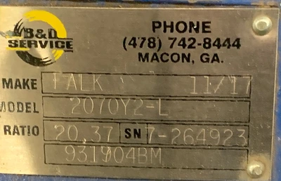 USED Falk 2070Y2-L