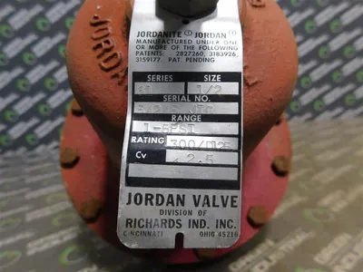 USED JORDAN CONTROLS 61