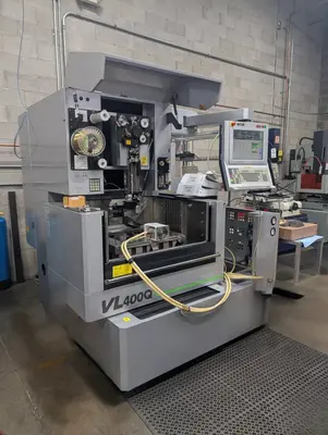 2019 SODICK VL 400Q WIRE TYPE ELECTRICAL DISCHARGE with WS4 High Precision 4th Axis Rotary EXCELLENT CONDITION!