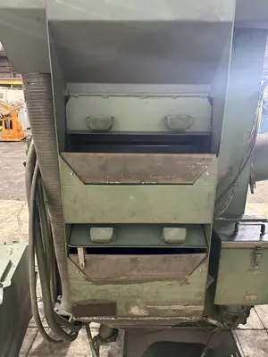 36" X 72" GOFF MODEL #3672D SPINNER HANGER SHOT BLAST CLEANING SYSTEM, NEW 2006: STOCK #22470