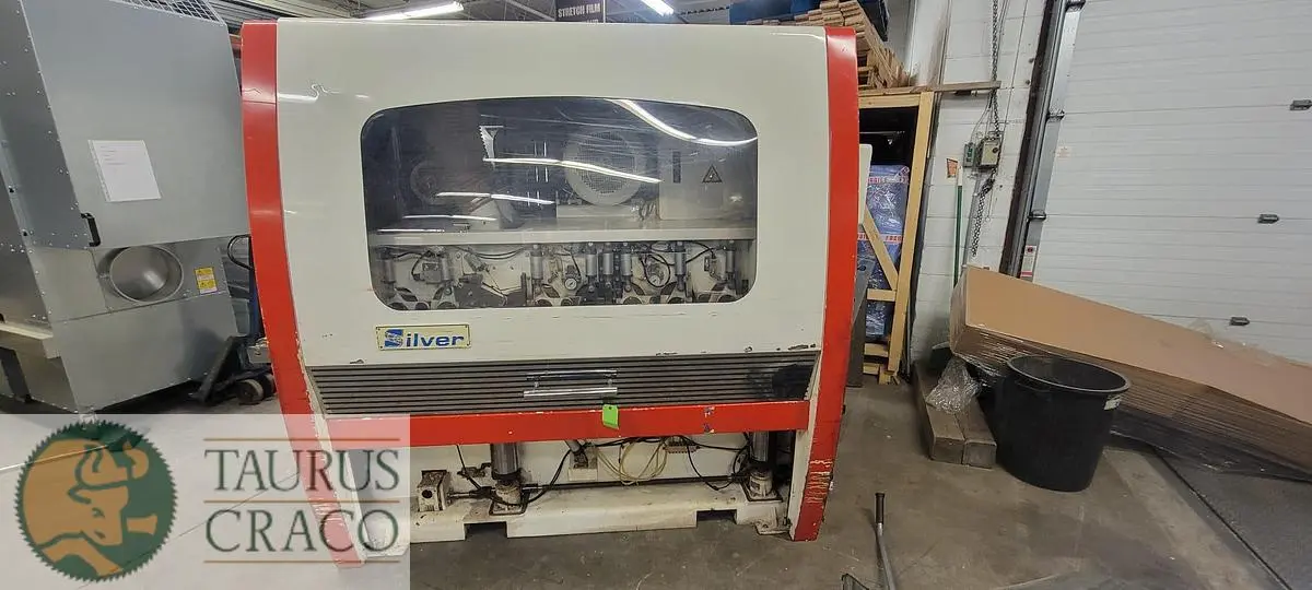USED 2008 SILVER DOUBLE SIDED PLANER SGM-268P