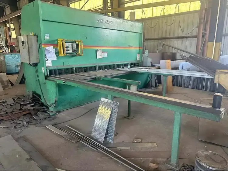 Used ACCURSHEAR 850012 Power Squaring Shears (Inch) Illinois US | BLUMBERG MACHINERY COMPANY #396374