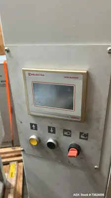 Used Wenzhou RZJD-G350J Paper Bag Making Machine with Window Unit, Hot Melt Glue & Valco Melton System