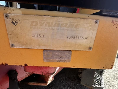 Used 1997 DYNAPAC CA151D Road Rollers South Carolina US | Palmetto Machinery #1486920