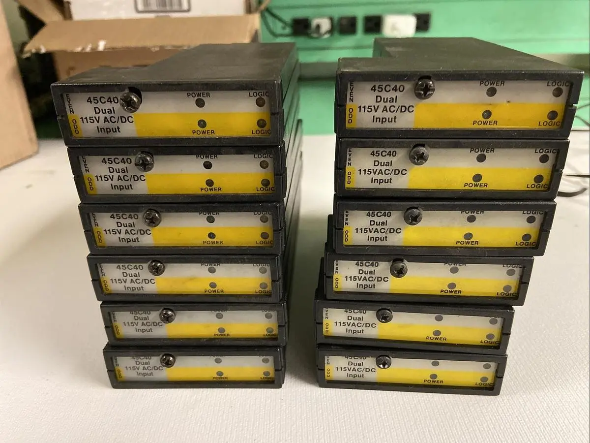 Used RELIANCE ELECTRIC 45C40 Input / Output Modules | Surplus Asset Holdings #1206100