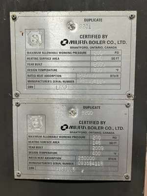Used _UNKNOWN_ _UNKNOWN_ Boilers Georgia US | Harrell Machinery Sales Inc #1298732