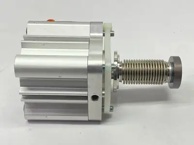 USED METAL WORK PNEUMATIC ACTUATOR 050 BORE 0008 STROKE 10 BAR