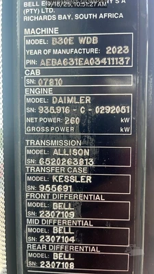 Used 2023 BELL B30E Articulated Dump Trucks Texas US | National Equipment Dealers #1422734