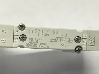 SY3201K-5U1 | SMC  Pneumatic 5-Port Solenoid Valve - Used