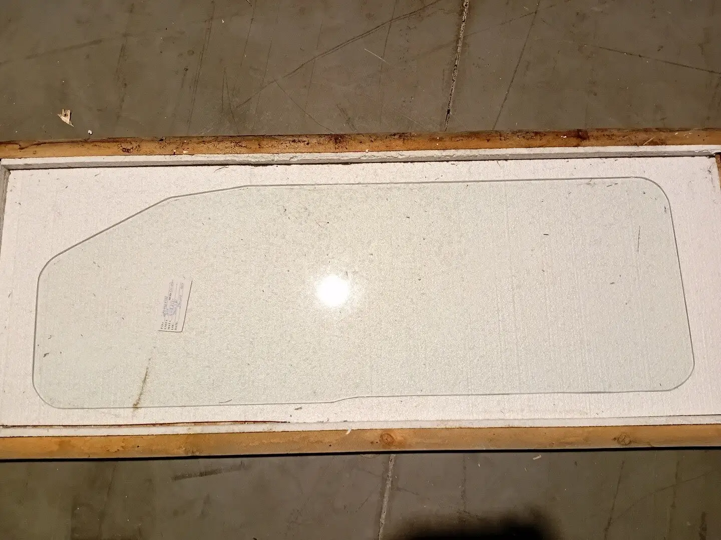 Windshield PC1800 Right Side No. 2