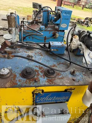 USED SCHURMAN MODEL 12DAG60 GANG RIP SAW WITH LINEBAR