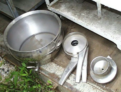 Westfalia LWA 205 lab separator, SS.