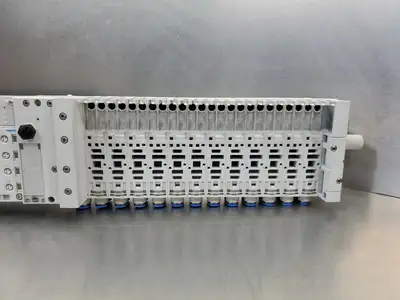FESTO MPAL-VI 569926/CPX-AB-8M8-3POL 12 VALVE TERMINAL CONTROLLER. 6E
