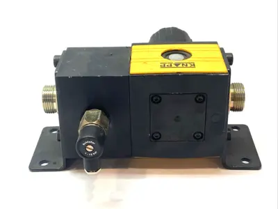 Used Knapp Pneumatic Air Pressure Regulator w/ Wall Mount Bracket Assembly Air Pressure Regulators Michigan US | Maverick Industrial Sales #1395622