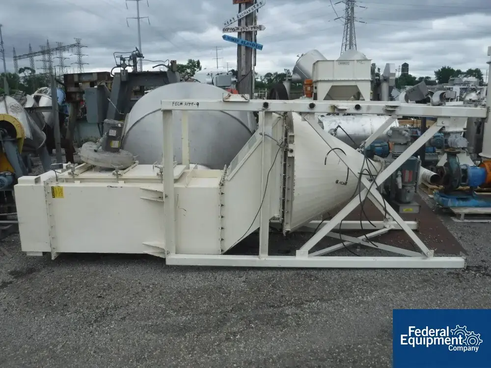 USED IAC IAC Bag Dump Station with Dust Collector, C/S