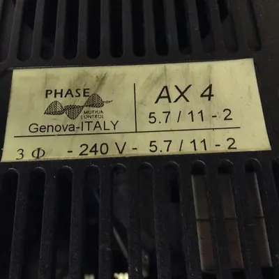 USED PHASE MOTION CONTROL AX4 AX-4